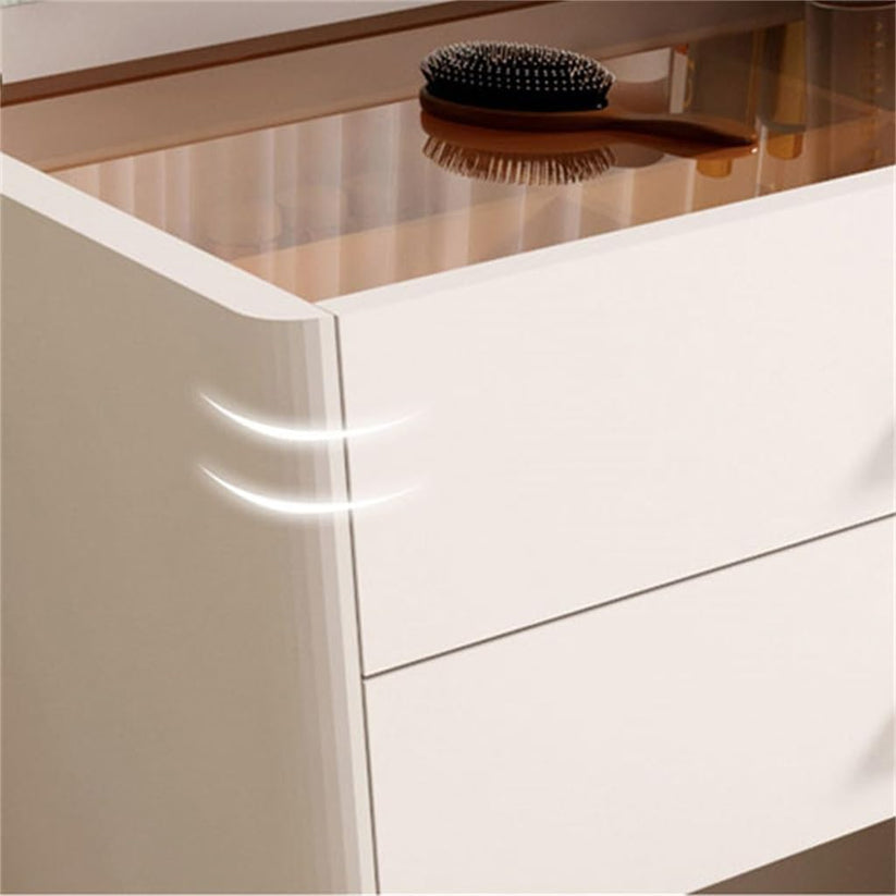✨Bedside Table Dressing Table Storage Integrated and Bedroom Flip Over Makeup Table