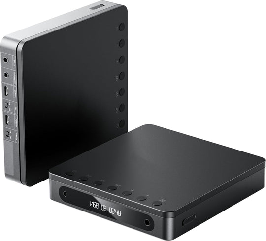 HiFi Portable CD Player with USB Ripping & 4.4mm Balanced Output - Audiophile-Grade Sound