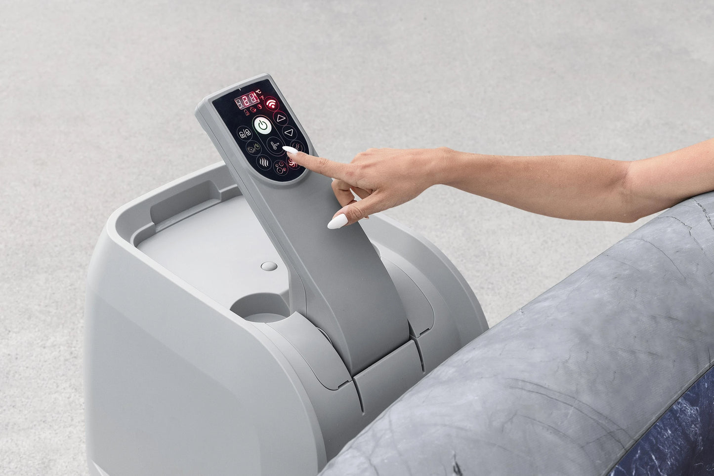 💥Energy-Efficient Smart Pro Inflatable Hot Tub with App Control 5-7 Person