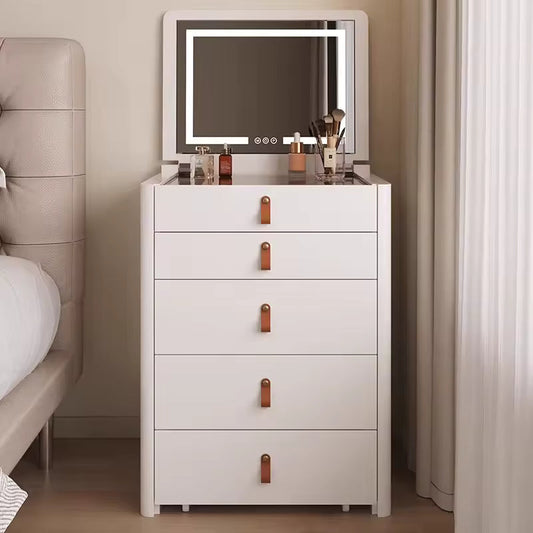 ✨Bedside Table Dressing Table Storage Integrated and Bedroom Flip Over Makeup Table