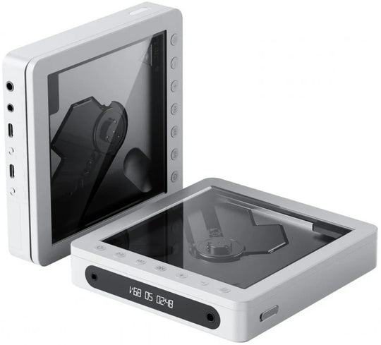 HiFi Portable CD Player with USB Ripping & 4.4mm Balanced Output - Audiophile-Grade Sound